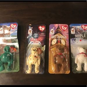 Beanie babies Complete Set Rare with tag errors